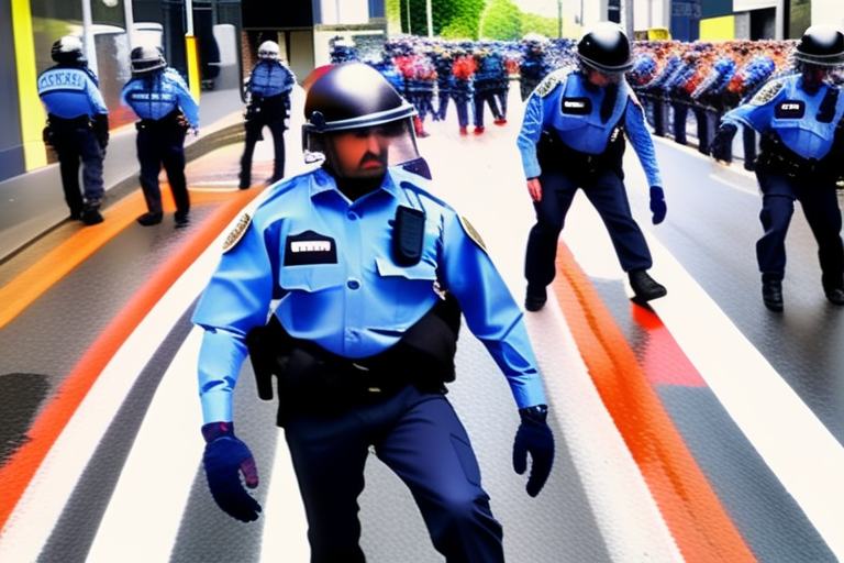 DEVELOPING: Police Make Dramatic Arrests Amid Epping Protest Chaos