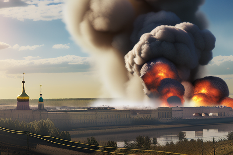 URGENT: Russia Launches Devastating Assault on Ukraine, Targets Key Oil Infrastructure.