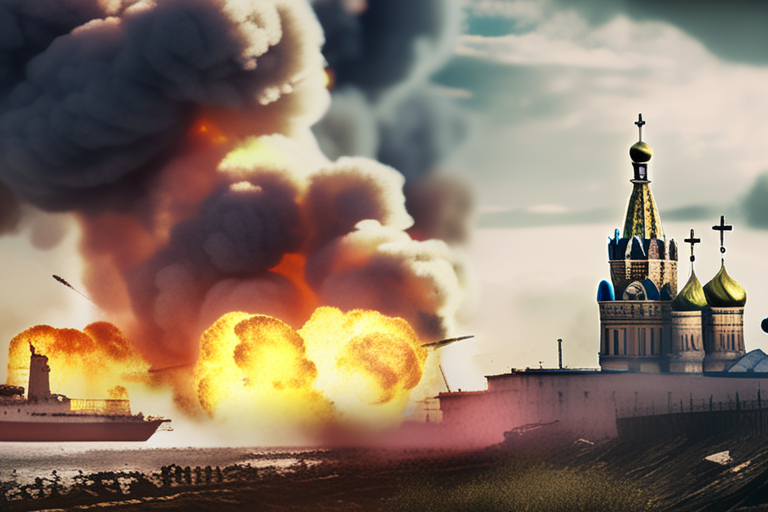 URGENT: Russia Launches Devastating Assault on Ukraine, Targets Strategic Oil Refineries