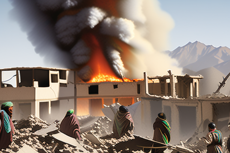 URGENT: Afghanistan earthquake: Villagers tell of shock and despair at destruction