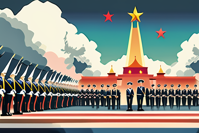 DEVELOPING: China military parade: Xi, Putin and Kim show united front as new weapons revealed
