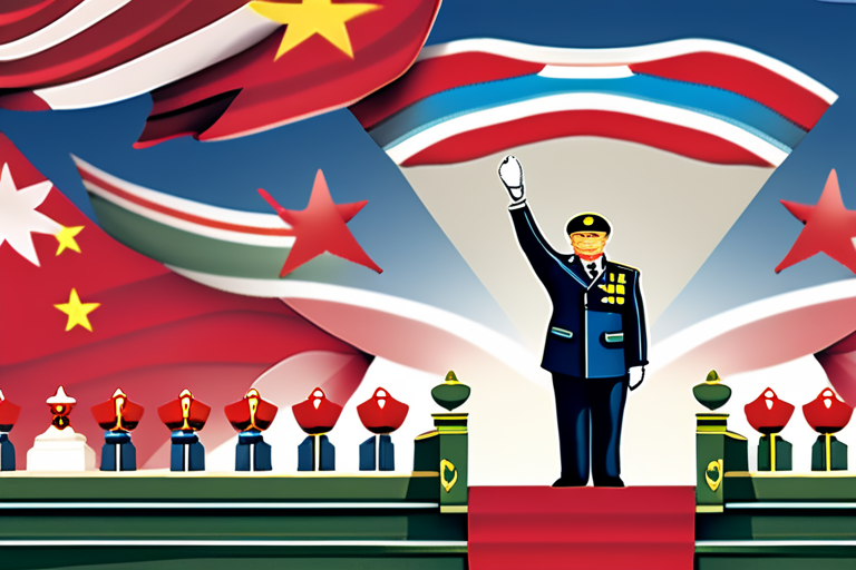 DEVELOPING: China parade shows Xi as global leader, with military to rival US