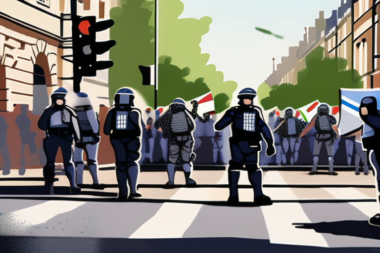 DEVELOPING: Police Crack Down on London Protest Against Palestine Action Ban