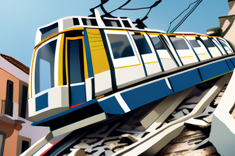 URGENT: Cable Snaps, Lisbon Funicular Crashes in Shocking Accident