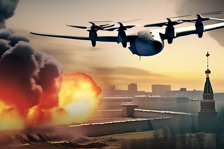 URGENT: Russia Launches Massive Drone Assault on Ukraine, Largest Attack in War History.
