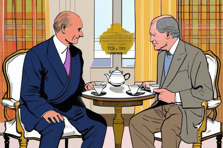 DEVELOPING: Harry's tea with Charles could be 'small' step to reconciliation